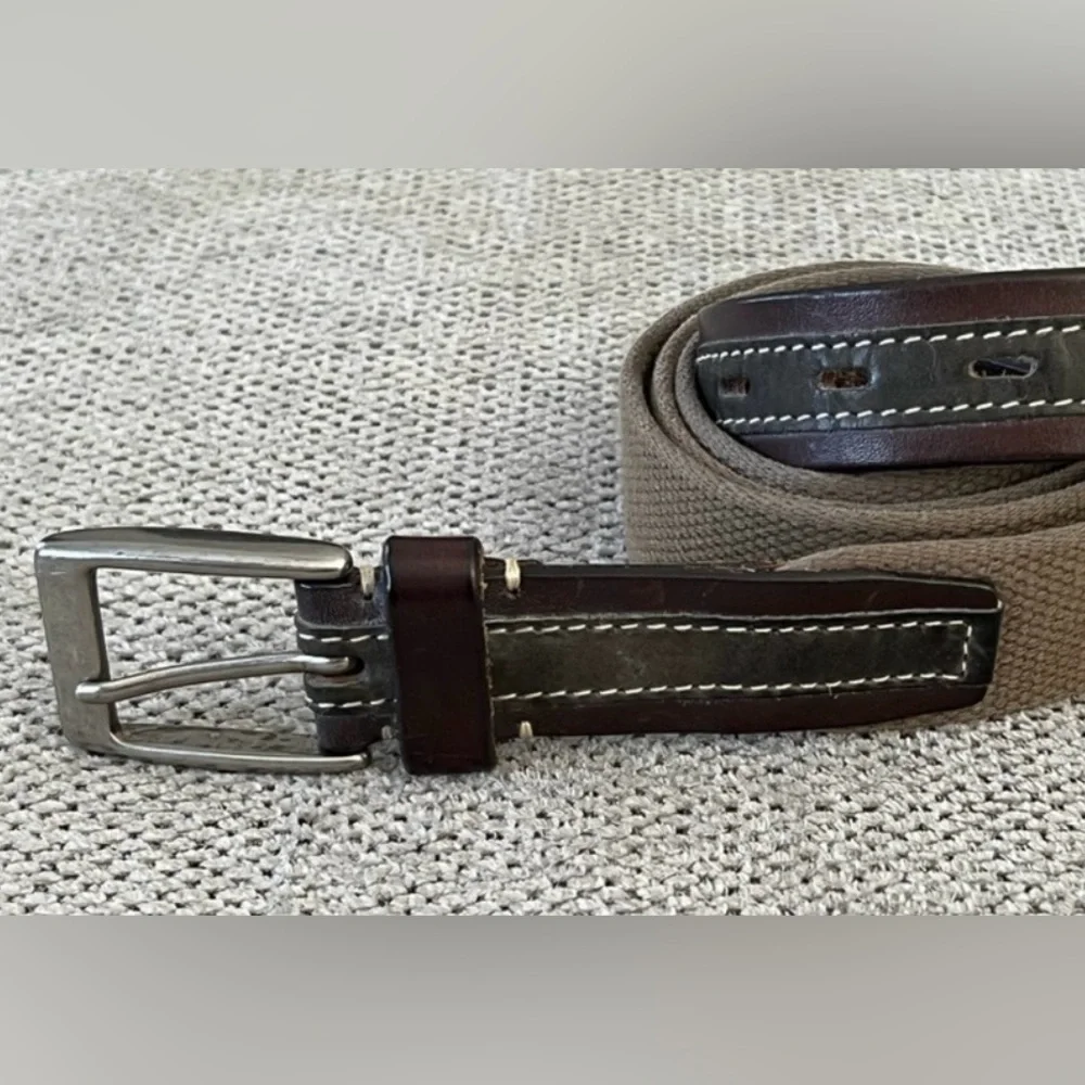 Nordstrom Canvas & Leather‎ Belt 44